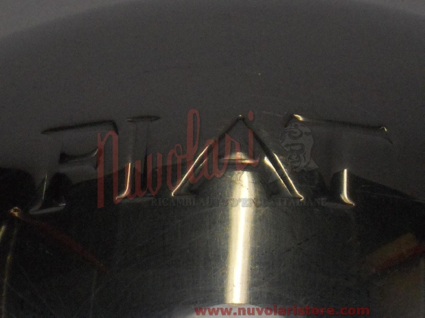 COPPA RUOTA ALLUMINIO FIAT 1100 E / ALUMINIUM WHEEL COVER-1