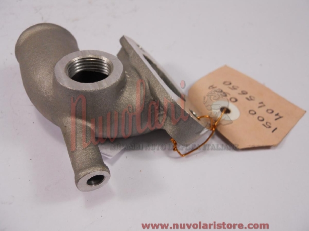 BOCCHETTONE SUPERIORE SU TESTA CON RACCORDO FIAT 1500 S OSCA / PIPE UNION WITH JUNTION-1