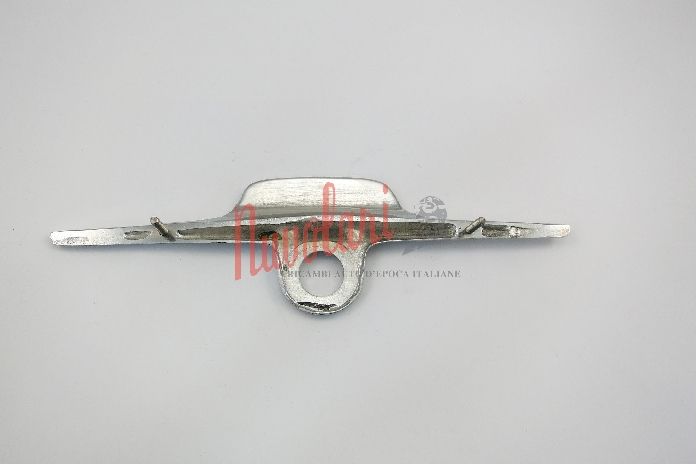 MANIGLIA CROMATA APERTURA COFANO POSTERIORE FIAT 1200 - 1500 - 1500 S OSCA - 1600 S OSCA /  CHROME HANDLE FOR BONNET OPENING-1