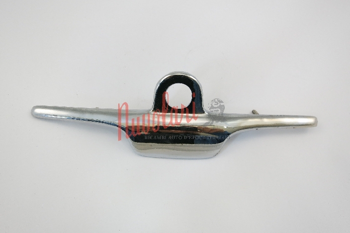MANIGLIA CROMATA APERTURA COFANO POSTERIORE FIAT 1500 COUPE' /  CHROME HANDLE FOR BONNET OPENING-1
