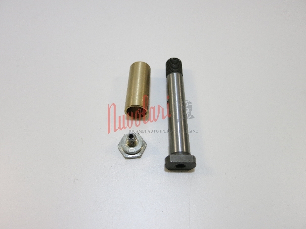 PERNO BALESTRA CORTO CON BOCCOLA E INGRASSATORE BALILLA / SHORT CROSSBOW PIN WITH BUSHING AND GREASER