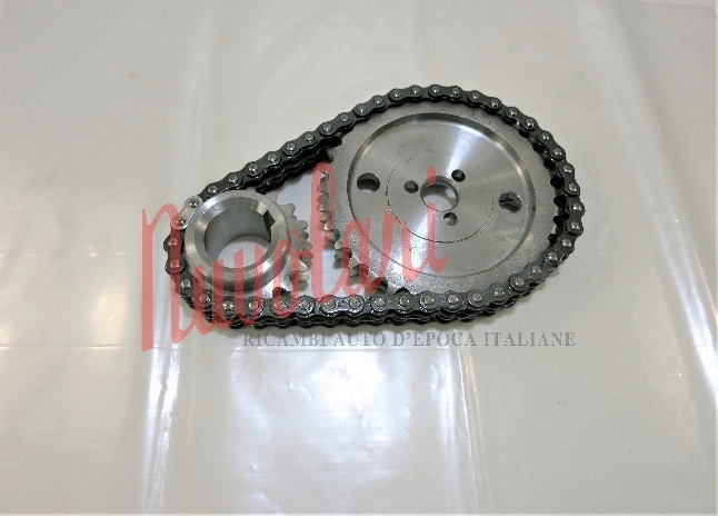 KIT DISTRIBUZIONE COMPLETO FIAT 1100 - 508 C / COMPLETE DISTRIBUTION KIT
