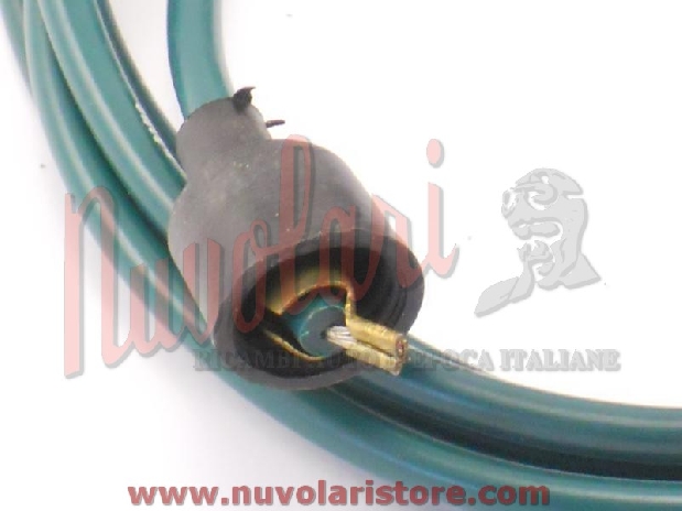 SERIE CAVI CANDELE VERDI FIAT 125 / SPARK PLUGS CABLES -0