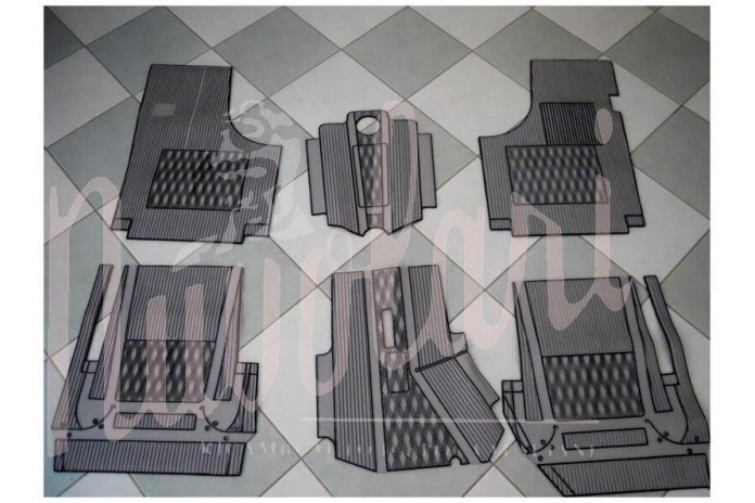 SOPRA TAPPETI G/N PER AUTOBIANCHI BIANCHINA PANORAMICA