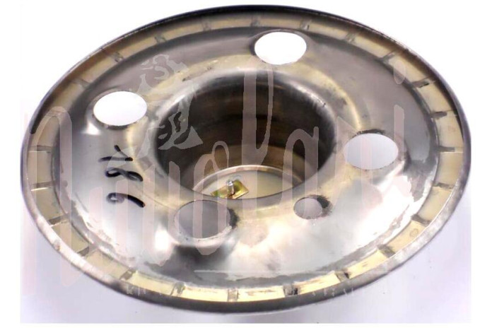 COPPETTA RUOTA INOX
