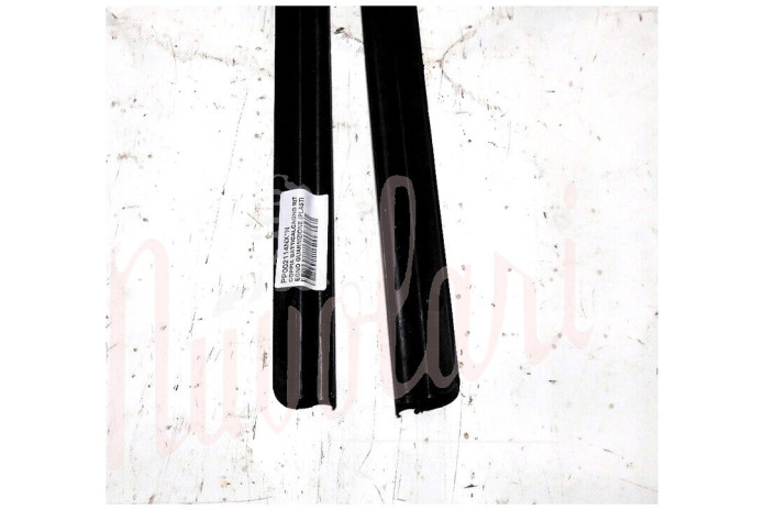 COPPIA BATTICALCAGNO RITEGNO GUARNIZIONE (PLASTICA NERO)