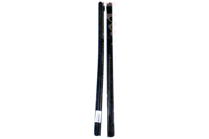 COPPIA BATTICALCAGNO RITEGNO GUARNIZIONE (PLASTICA NERO)