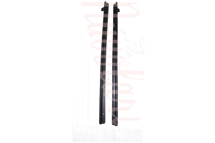 COPPIA BATTICALCAGNO RITEGNO GUARNIZIONE (PLASTICA NERO)