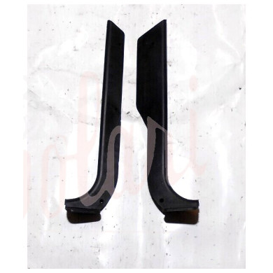 COPPIA BATTICALCAGNO INTERNO MONTANTE PORTE (NERO)