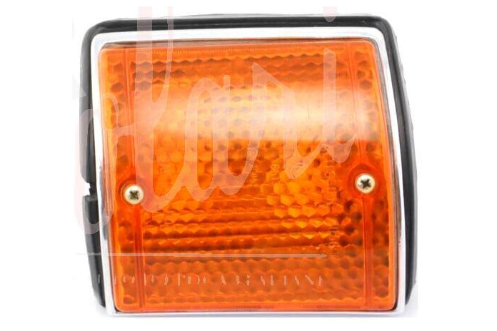 FANALINO ANTERIORE ALTISSIMO ARANCIO BASE METALLO