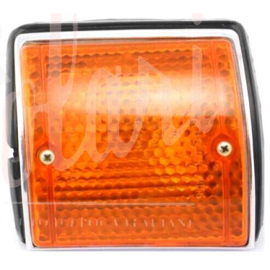 FANALINO ANTERIORE ALTISSIMO ARANCIO BASE METALLO