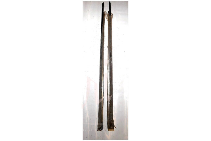 COPPIA MODANATURE SOTTOPORTA (METALLO CROMATE)