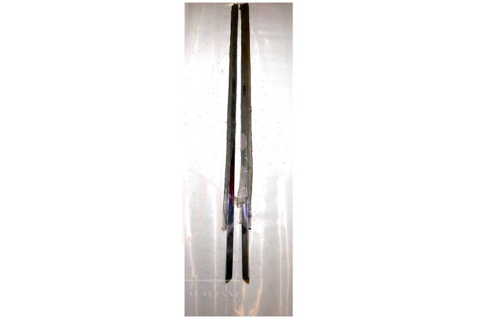 COPPIA MODANATURE SOTTOPORTA (METALLO CROMATE)