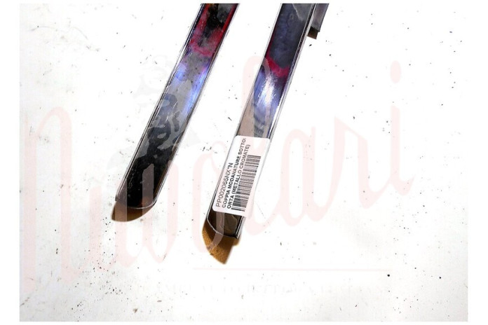 COPPIA MODANATURE SOTTOPORTA (METALLO CROMATE)