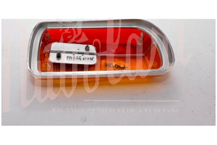 LENTE FANALE POSTERIOREX BASE FANALE IN PLASTICA